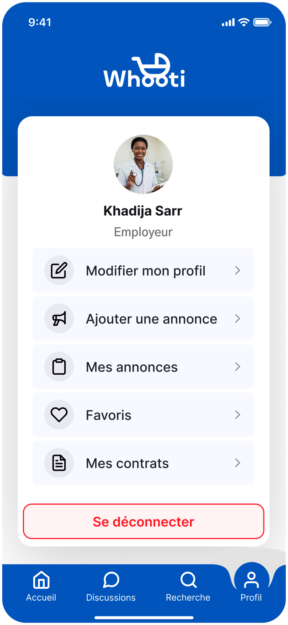Whooti — profil